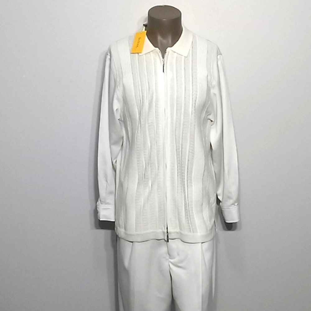 Rare 2pc Off White Casual set by SilverSilk